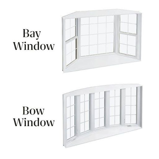 uPVC bay window